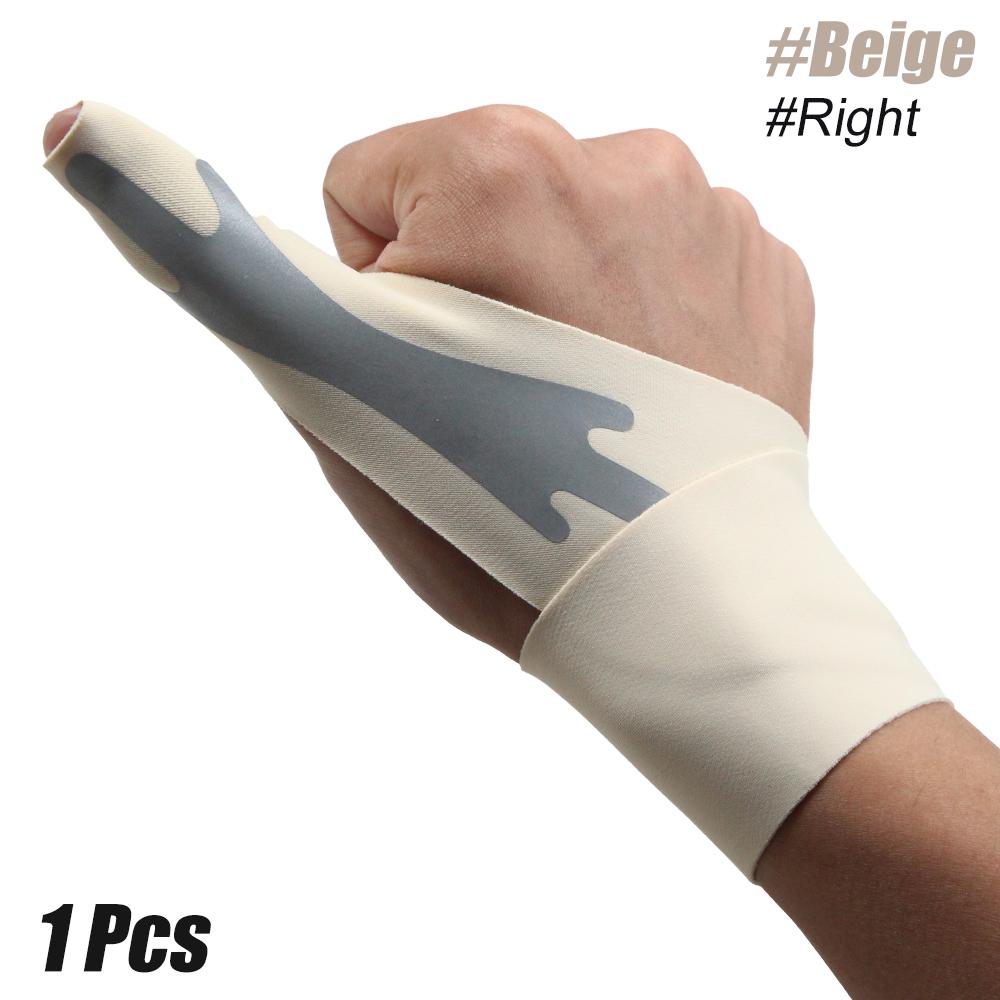 

1 Pcs Adjustable Thumb Wrist Compression Sleeve Suitable For Arthritis Pain - Men And Women Elastic Liner For Plastic Splint Domestic Use Work