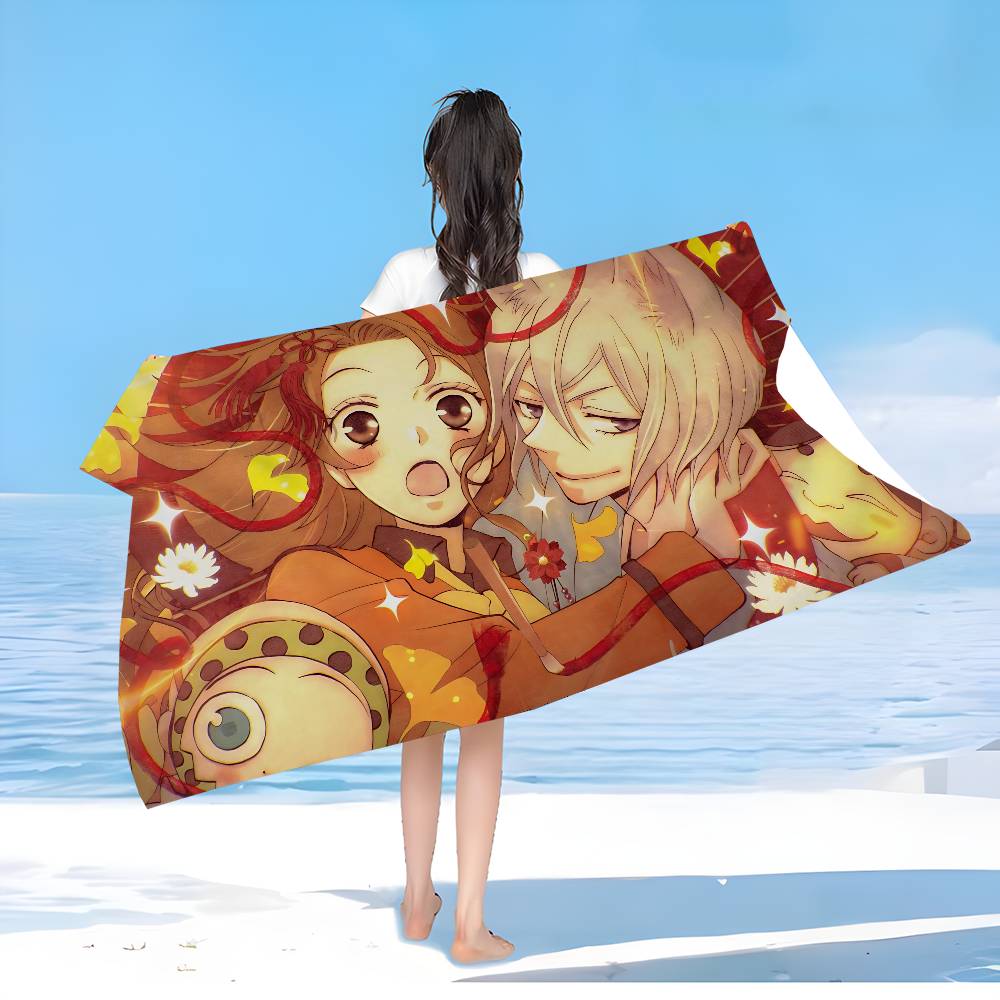 Anime Kamisama K-Kisss Microfiber Beach Towel Absorbent Quick dry Soft Yoga Swimming Resort Mountain Climbing Towel