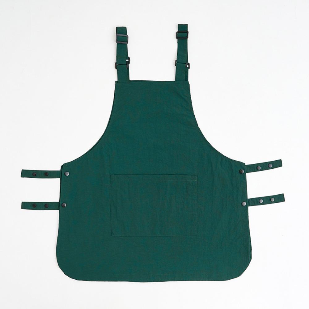 Solid Color Work Clothes Sleeveless Workwear Convenient Baking Cooking Aprons  Kitchen Accessories