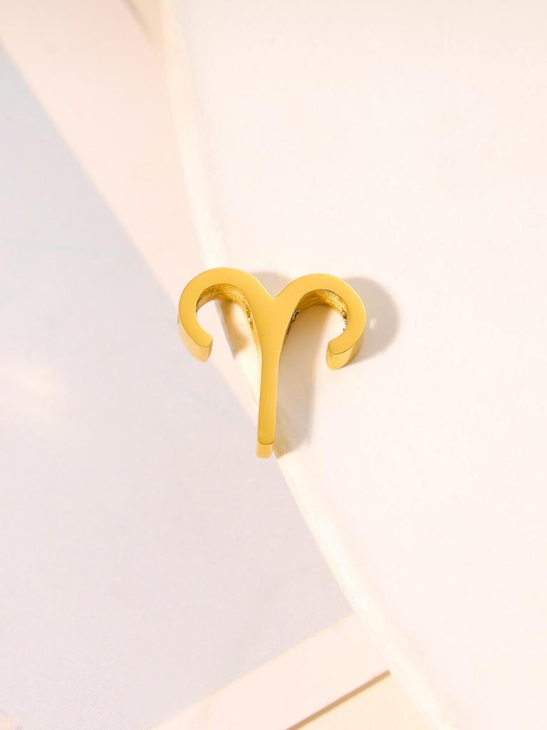 Twelve Constellations Stainless Steel Necklace Charm Set