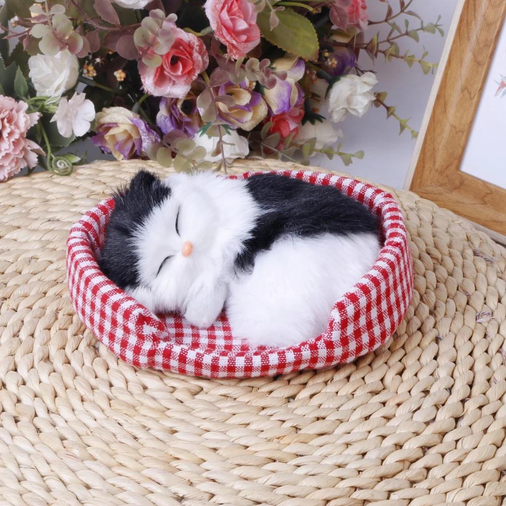 Simulationsfell Meerschweinchen Katze Tier Plüschtier Stofftier Hamsterpuppe Plüschtier Weiche Stofftierfigur Als Geburtstagsgeschenk