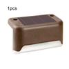 Upgraded Solar Stair Lights Outdoor Waterproof LED Step Lights Garden Decor Landscape Lamp Railing Light