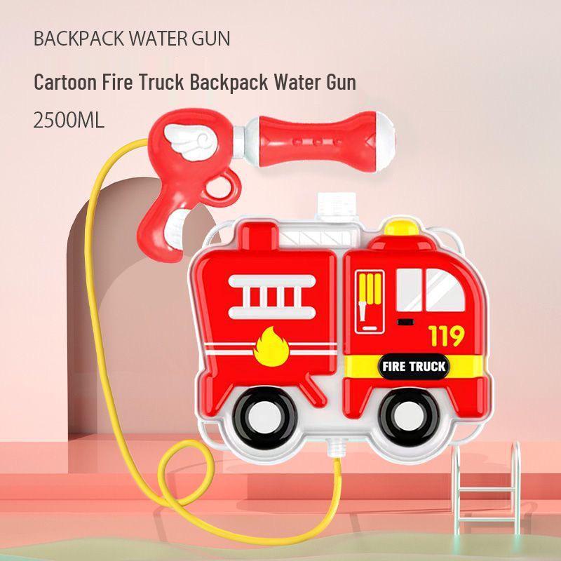 2025 New Kids' Water Gun Backpack: Pump-Action Toy for Boys & Girls - Perfect for Summer Water Play & Fights!