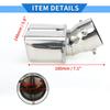 VekAuto Car Exhaust Tail Muffler for Toyota Land Cruiser Prado GDJ/TRJ150 Series 1pc Square