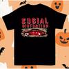 T-shirt en coton noir pour voiture de concert Social Distortion Taille S 5xl