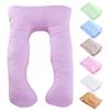 Household U-type Pregnant Sleeping Support Pillow Cover U-Shape Pillows Pillow Case