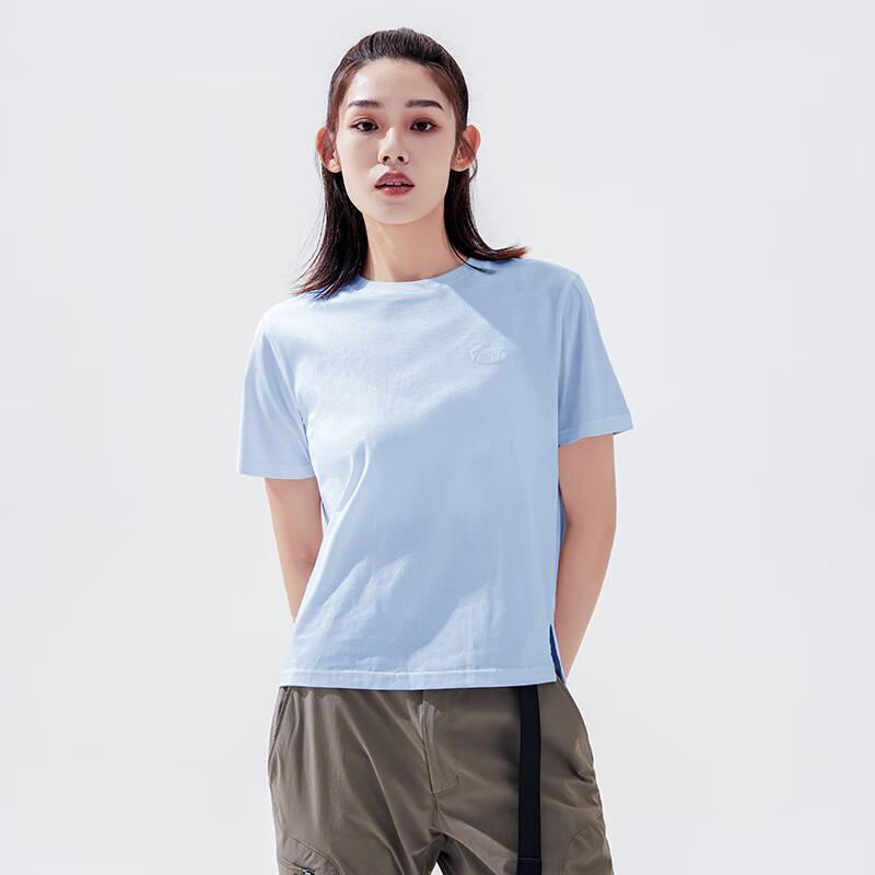 Women s Pure Cotton Embroidered Short-Sleeve T-shirt M