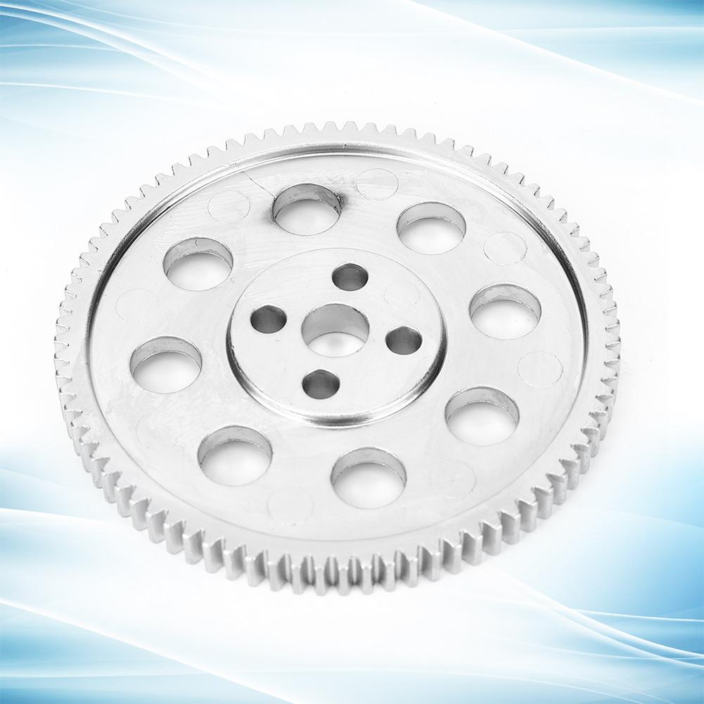 Round Hole Gear 80 Teeth High Accuracy Zinc Alloy Industrial Robot Parts 65.5mm Outer Diameter