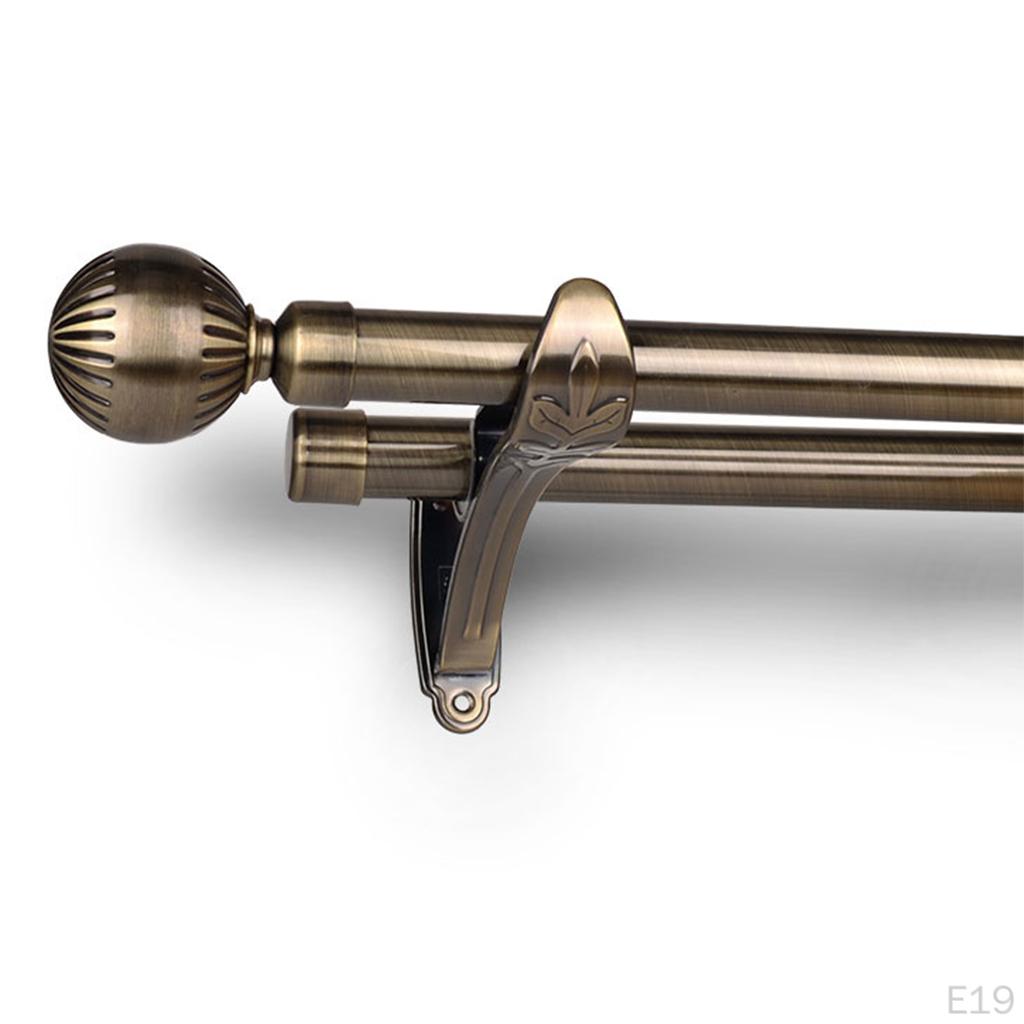 1 Piece Decorative Curtain Rod Finials Window Blind Pole End For 28mm