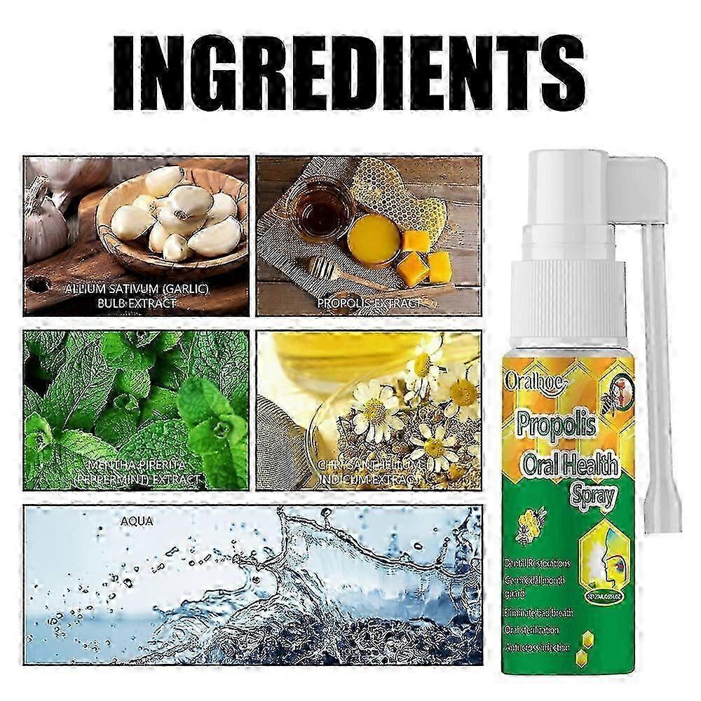 New model 1-3x Oral Care Spray, Bad Breath Spray, Probiotics Mouth Spray Bad Breath Freshener Oral Spray for Breath Freshening