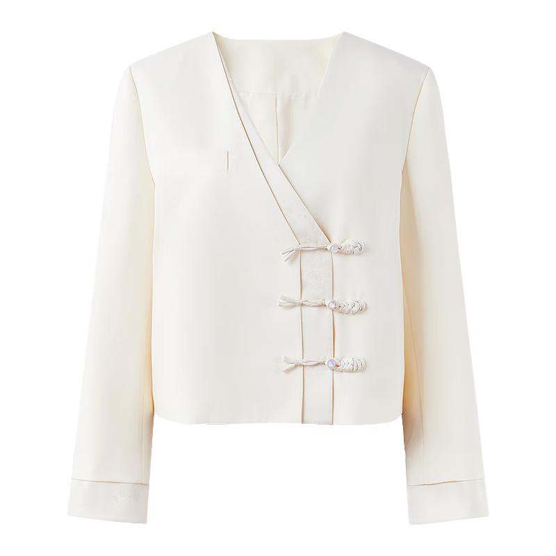 Qiu Shui Yi Ren 2025 Весенняя городская куртка-двойка L