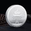 Rabbit Year Commemorative Badge, 1000g, color printed, kilogram badge, Jade Rabbit Offering Auspiciousness, commemorative badge, collectible ornament