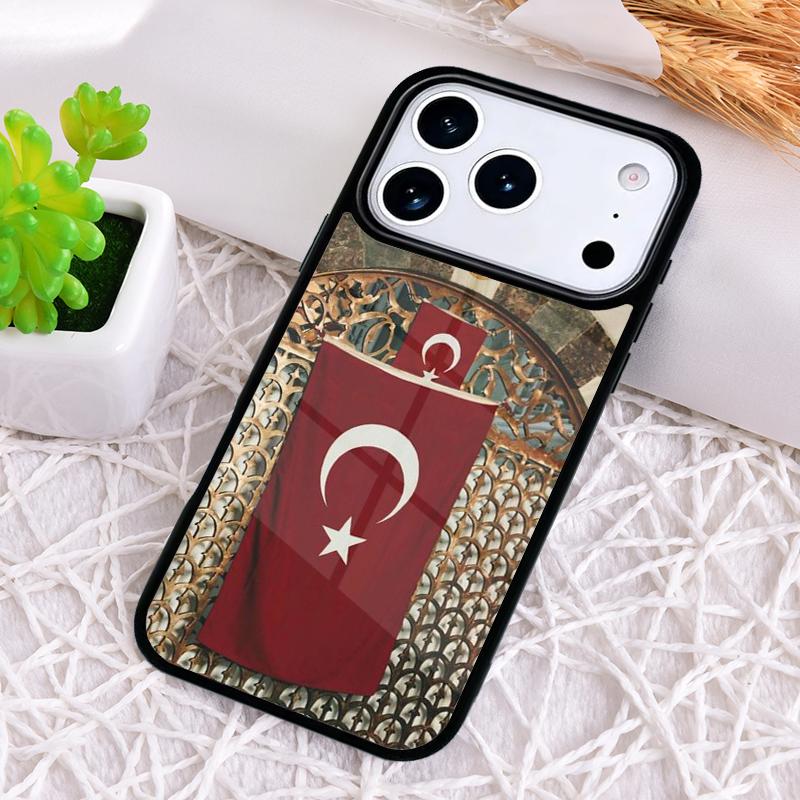 Turkey Turkish Flag Shockproof Phone Case for iPhone 17 Air 16e 15 11 12 14 13 Pro Max Cover Coque