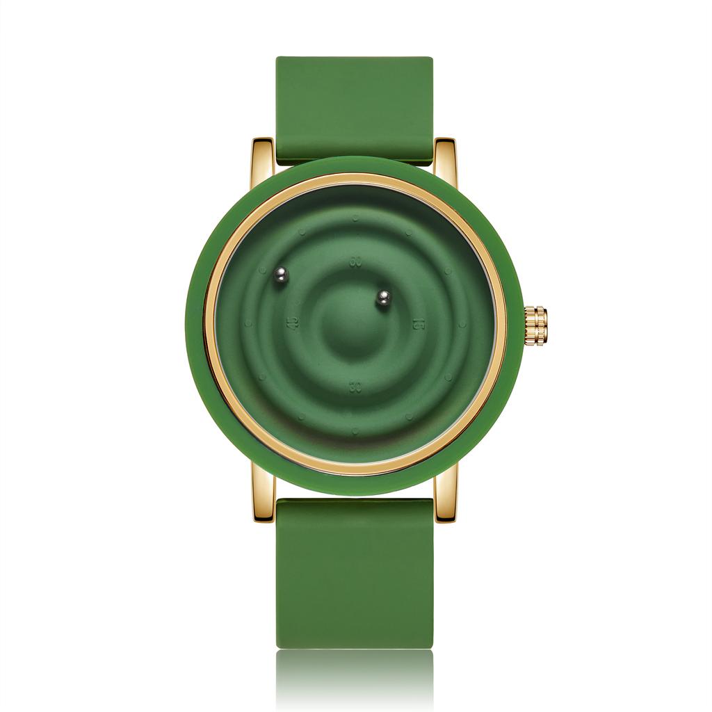 Personalized Fashionable Floating Magnetic Pointer Free Ball Bearing Creative Simple Waterproof Quartz Watch Student Women Men