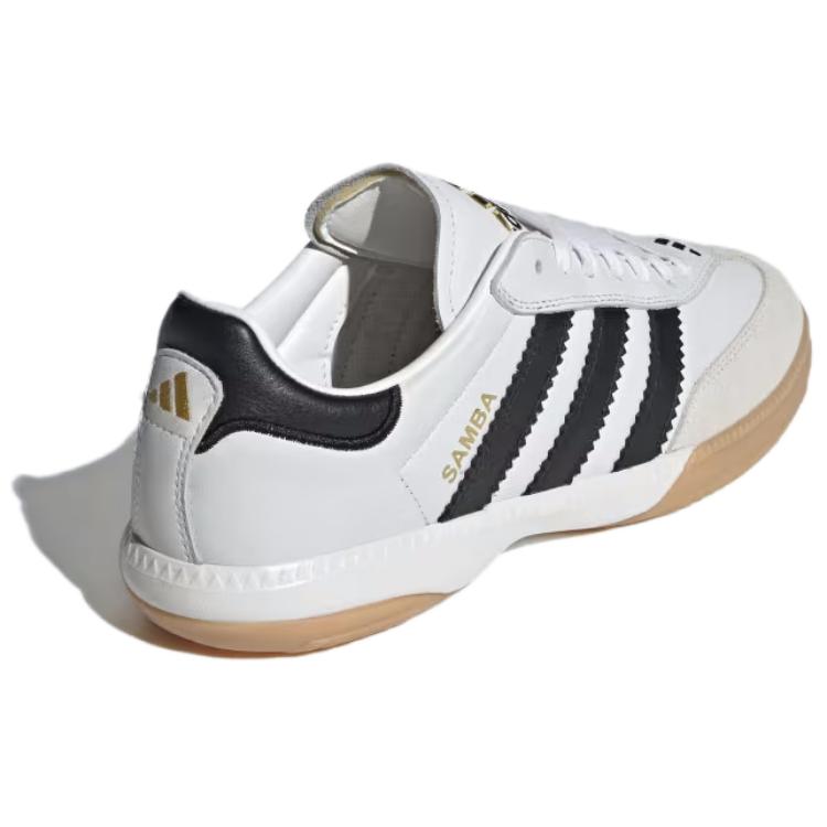 adidas Samba Millennium Weiß Schwarz Gummi Unisex Sneaker Wolkenweiß Kernschwarz IF1953