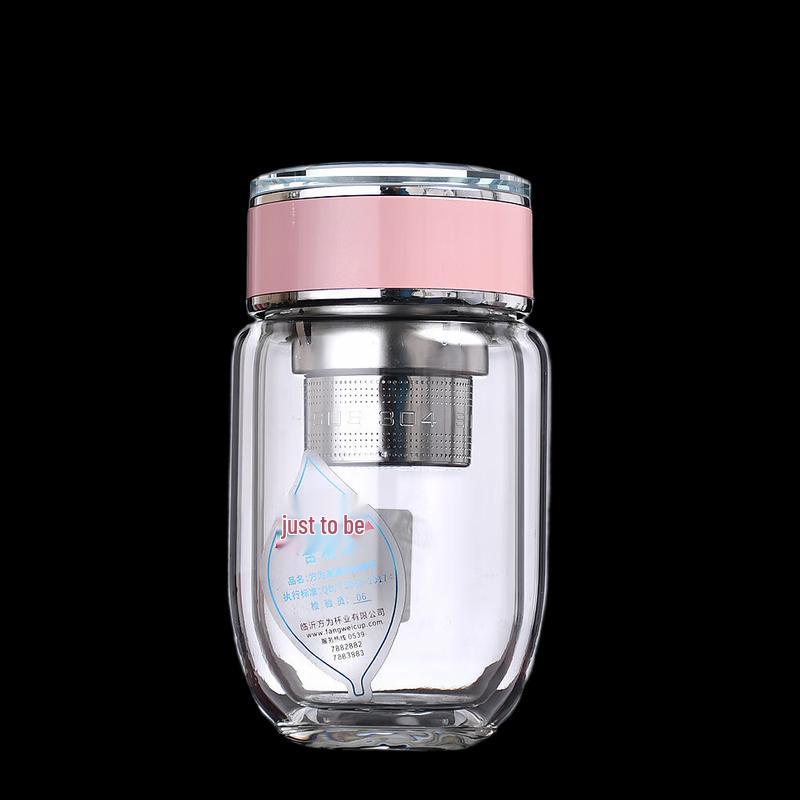 DuoLi DanZai Double-Layer Glass Cup