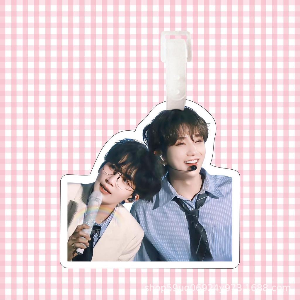Yoon Jeonghan Seventeen Luggage Tag Keychain Ornament