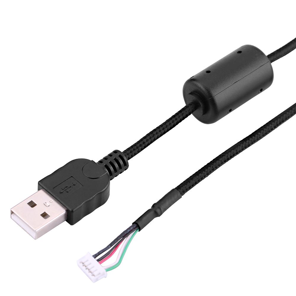 2meters USB Mouse Line Wire Cable Replacement Repair Accessory For Logitech G500s Game Mouse