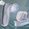 4D  Massage Insoles Women Men High Elasticity Soft Shoe Pads Shock Absorption Cushion Arch Support Insole Orthopedic Inserts