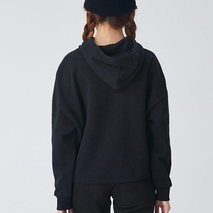 Puma Sweatshirts Women's Black Hooded Moderate Regular 587148-01