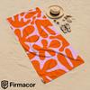 Abstract Orange Blob Art Cartoon Anime Beach Towel Microfiber Quick Dry Super Absorbent Soft Bath Towel for Kids Adults Travel