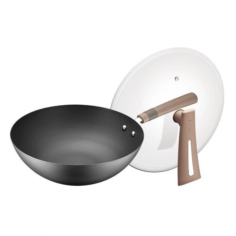 SUPOR True Rust-Proof Titanium Alloy Iron Wok