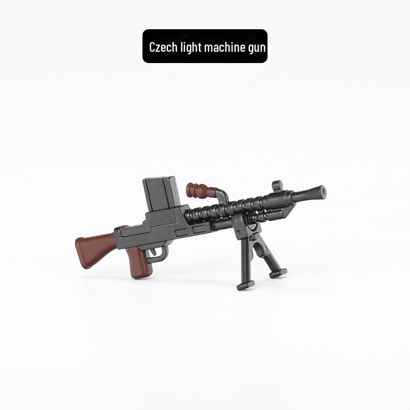 

«Набор фигурок военного собрания»: Цветное оружие, пластиковые аксессуары, настольная модель для песка