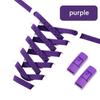 Press Lock Shoelaces Without Ties Elastic Laces Sneaker 8MM Widened Flat No Tie Shoe Laces Kids Adults  Shoelace Lazy Shoe Laces