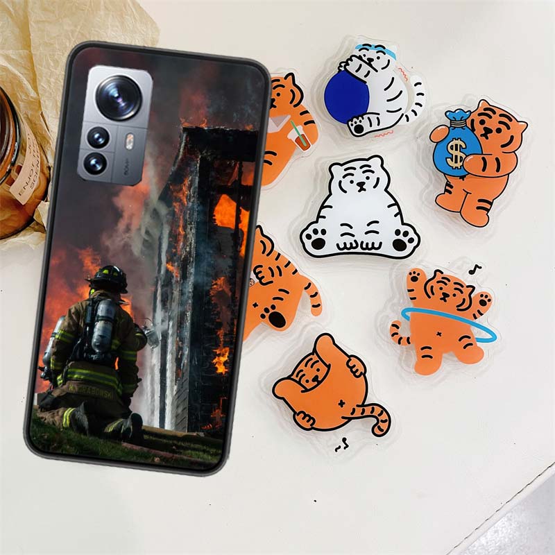 Firefighter Training Phone Case For Xiaomi Poco X7 X6 M8 M7 M6 M4 M3 X4 Pro F7 Ultra M5S Mi 14 14T 15 15T 12T 10T Pro 12S 12 11