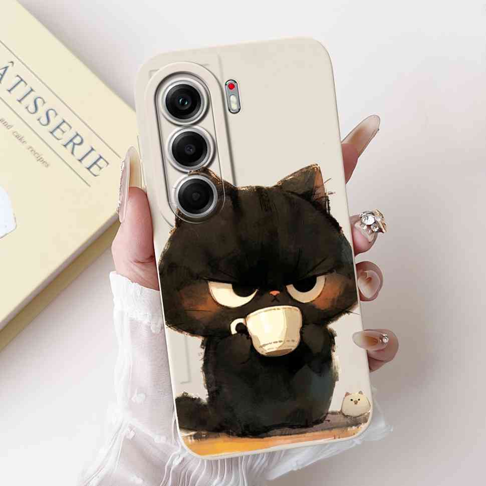 For Tecno Camon 40 Pro 5G 6.78" Case Cartoon Panda Astronaut Soft Silicone Matte Cover For Tecno Camon 40PRO 5G Phone Shell