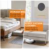 12/16 Pcs Furniture Risers Rubber Base Bed Heightening Foot Pad Heavy Duty Non-slip Floor Protecto Chair Table Feet Leg Lift