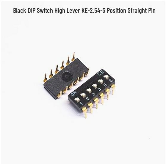 DIP Switch 2.54mm Pitch 1P-10P Through-Hole/SMT