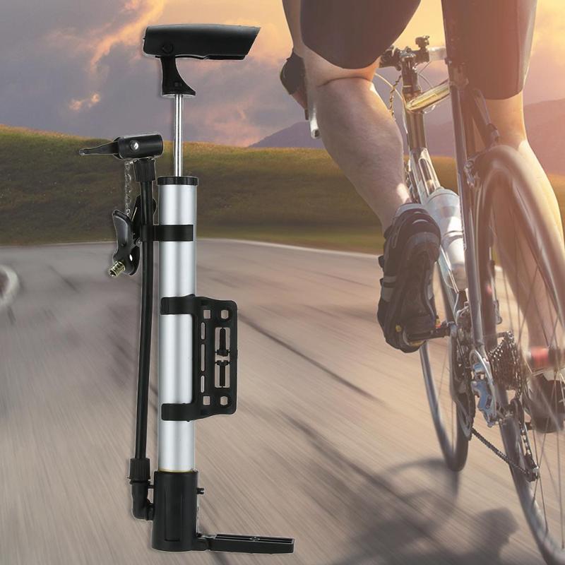 Mini Pompe à Vélo Portable - Gonfleur De Pneu Alu Pour Cycliste Route/VTT