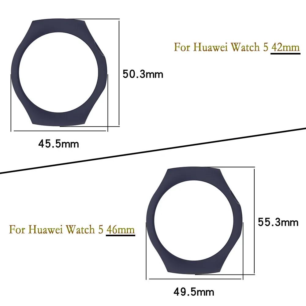 Protection PC Watch Cover For Huawei Watch 5 42 46mm Hollow PC Hard Protective Case Protection For Huawei Watch Shell Decoration