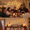 Festive LED Wall Glow Reindeer Decoration, 3D Light-Up Wooden Christmas Silhouette Lights, Warm Backlit Seasonal Interior Lighting Peel And