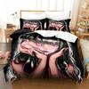 3D Printed Junji Ito Manga Beding Set Printed Bed Linen Set With Pilowcase Bed Soft Duvet Cover Soft Single Double Quen Super King-Sized Dimensionsd