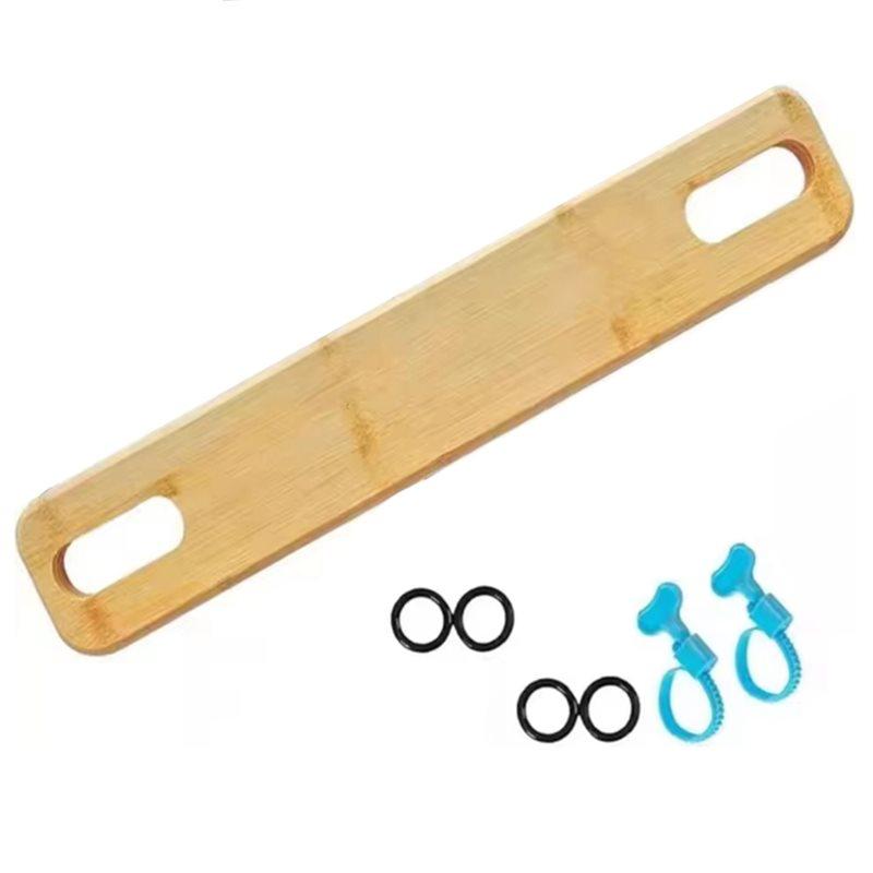 

Дерев яна висока стільчик підставка для ніг дитячі високі стільчики педаль нековзна аксесуар для високого стільчика матеріал