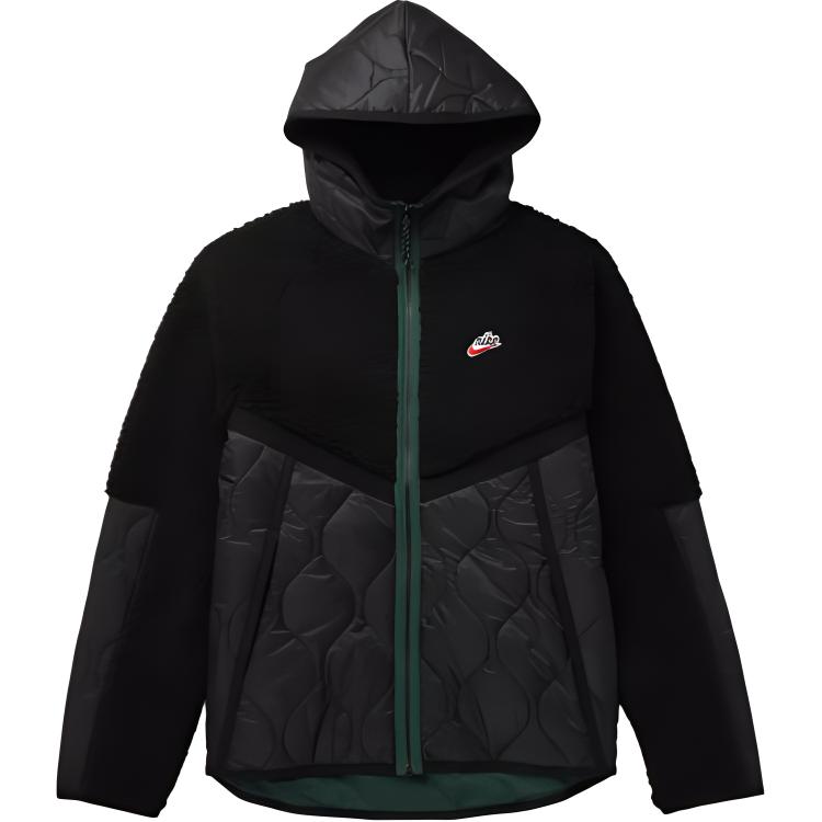 

Nike Спортивная одежда Heritage Color Block Warm Hooded Jacket Men Jackets Black CU4447-010 L