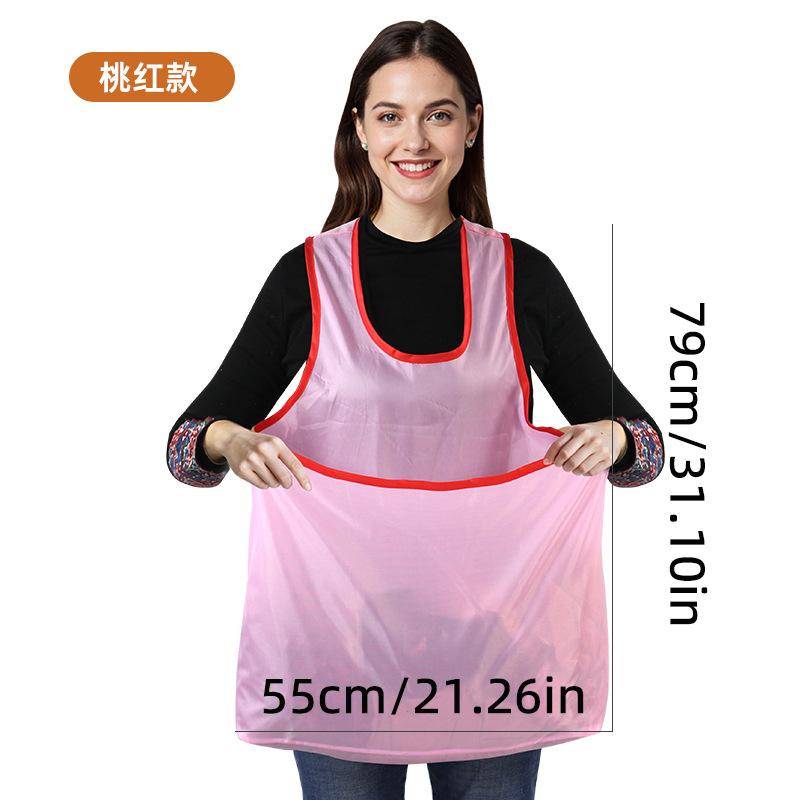 Clothes Drying Apron, Woman Laundry Apron with Bag Portable Laundry Drying Apron Waterproof Lightweight Drying Apron