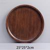 Serviertablett aus Walnussholz
