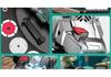 Brushless Rechargeable Multifunctional Angle Grinder with Lithium Battery