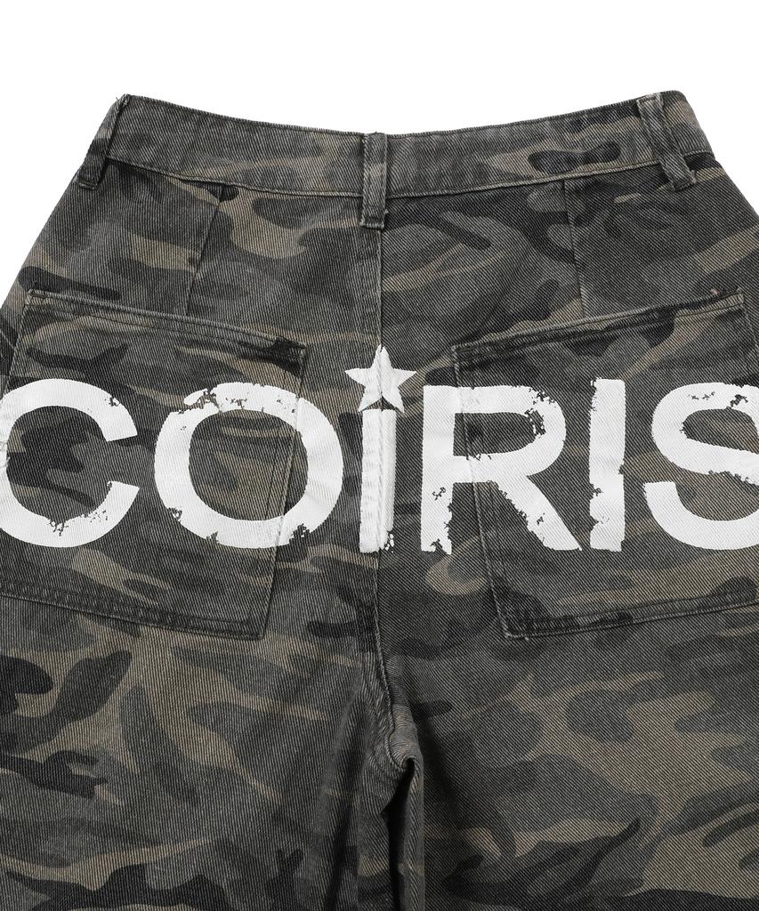 Koiliseu Maon Camo Cargo Cotton Pants Unisex