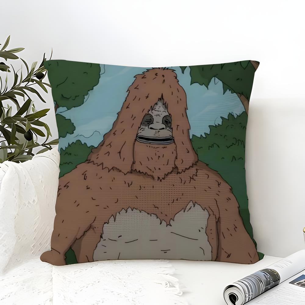Web Series Cartoon T-The Big Lez Show 2 Pillow Case Linen Pillow Case Sofa Home Decor Cushion Cover Cushion Cove