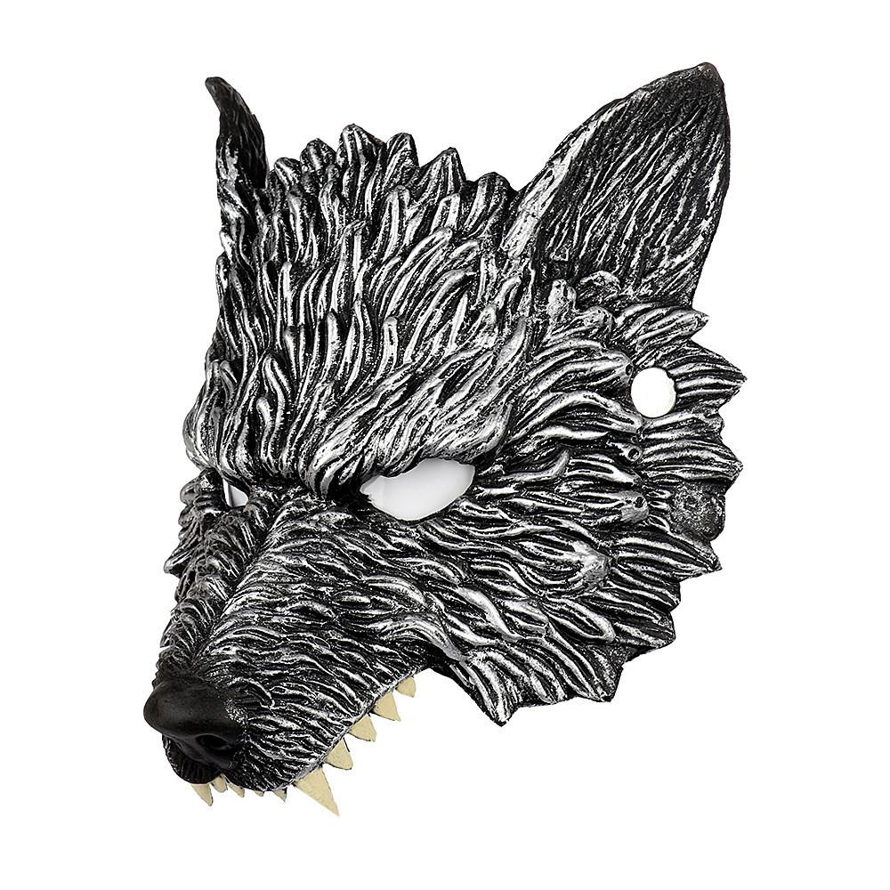 Rp Wolf Mask Halloween Costume Prop With Foam Material For Cosplay And Parties