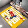 Soccer Player Illustration Carpet suitable as a non-slip mat for the living room or bedroom sofa