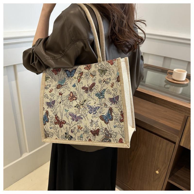 Vintage Handbag Personality Texture Commuter Bag Simple Small Fresh Class Tutoring Handbag for Women