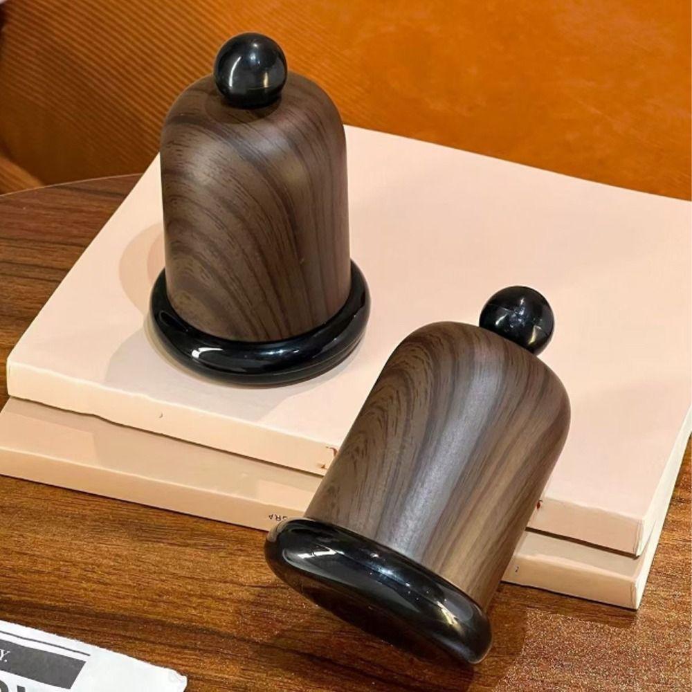 With Ball Top Toothpick Box Retro Cotton Swab Storage Box Toothpick Holder  Kitchen Accessory