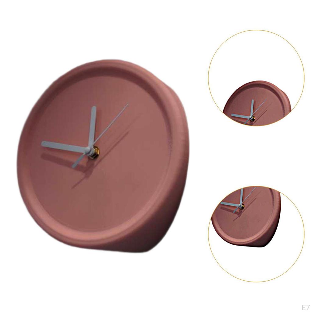 Inside Corner Wall Clock Decorative Artistic Ornament Decoration for Dorm Dining Room