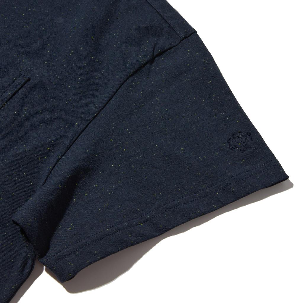PENFIELD Nef Yarn Embroidered Short Sleeve T-Shirt Navy_Fr2Kt37U