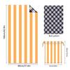Stripe Series Double-sided Pile Beach Towel Microfiber Towel Printing Bath Towel